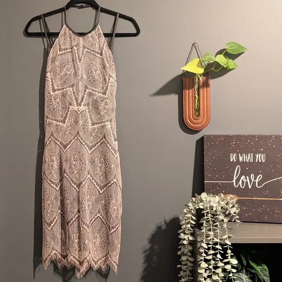 Free People - 'Nothing Like This' Mini Dress - Size 12 / L - Picture 5 of 5